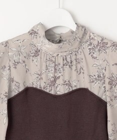 Feroux 【古畑星夏さん着用・3WAY】ビスチェコンビフラワープリント ワンピース