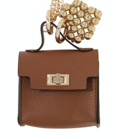 earth music&ecology マイクロミニバッグメタルハートチェーンチャーム