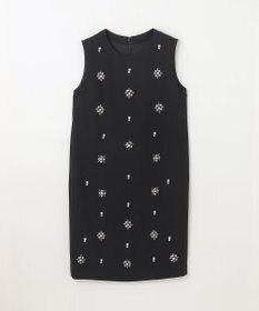 GRACE CONTINENTAL ビジュー刺繍ドレス