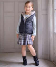 ANY KIDS ボア リバーシブル ベスト