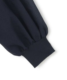 23区 【洗える】シアーチェッククロスコンビ ニット