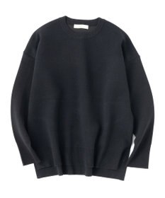 UNFILO 【洗える】スポンジ ニット プルオーバー