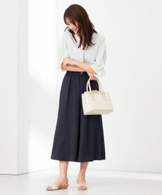 ANY SIS 【接触冷感＆UVカット】サラキレイワイド パンツ