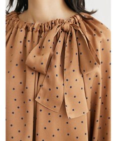 Green Parks Ｂ．ドットリボンブラウス