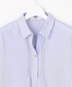 J.PRESS LADIES ドライコットン ストライプ ポロ カットソー