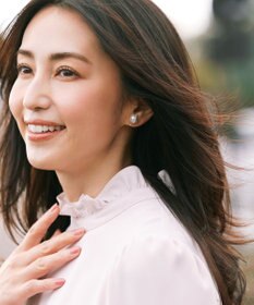 組曲 ビジューリングパールイヤリング