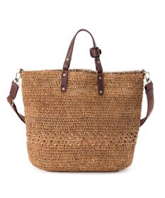 IBIZA ラフィア　2WAYバッグ