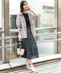 ANY SIS チュール切替ランタンスリーブ プルオーバー