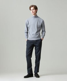 J.PRESS MEN 【ストレッチ性 / イージーケア】【FLEX YARN】タートルネックニット