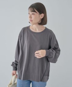 Green Parks グログランテープ配色ドッキングプルオーバー