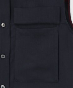 Paul Smith レーヨンドレープ ノースリーブ シャツ