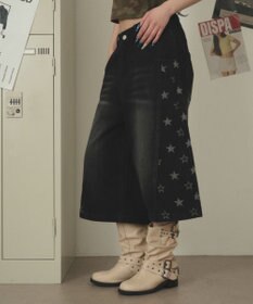 WEGO スタースイッチデニムハーフパンツ