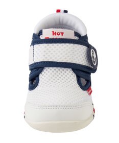 MIKI HOUSE HOT BISCUITS 【12-13cm】ダブルラッセル サマーファーストベビーシューズ