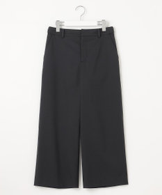 J.PRESS LADIES 【WEB限定カラーあり・セットアップ対応・洗える・撥水・防汚】コットンFITTYシャーク ワイド アンクル パンツ