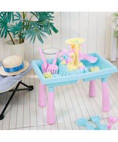 Mother garden マザーガーデン ウォータープレイテーブル 《パステル》水遊び フラワー プラおもちゃ