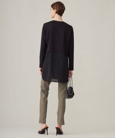 ICB L 【洗える】 テックストレッチ レギンスパンツ