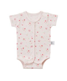 MIKI HOUSE HOT BISCUITS 【60-70cm】 半袖ボディシャツ(前開き)