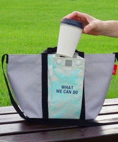 ROOTOTE 9634【ALLIANCE FOR THE BLUE × ROOTOTE】漁網ナイロン デリ2way-A