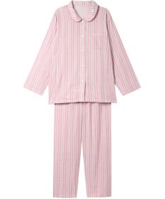 Wing パジャマ 長袖 長ズボン 綿100%(本体) 二重ガーゼ レディース EP8070 ウイング／ワコール