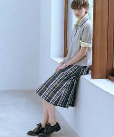 J.PRESS LADIES 【洗える】DRY COTTON ニットポロ
