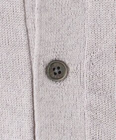 JOSEPH HOMME リネンナイロンプレーン　半袖ヘンリーネックニット