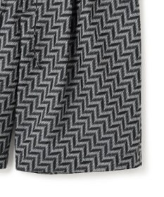 JOSEPH HOMME 【HIGH GRADE LINE】カスリシェブロンジャガード　ドロスト付ワイドショートパンツ / WAVE 2TUCK SHORTS