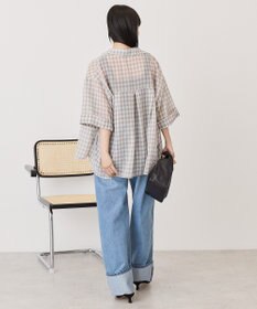 AMERICAN HOLIC 【イージーケア】スキッパーチェックシャツ