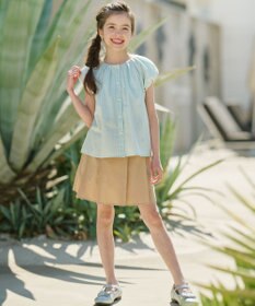 組曲 KIDS 【110-140㎝】サマーストライプ ブラウス