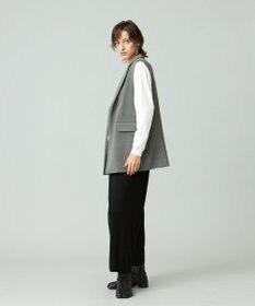 J.PRESS YORK STREET 【WOMEN】ANTI PILLING WOOL ニットワイドパンツ