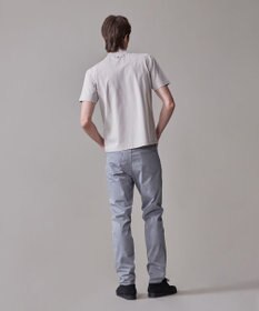 J.PRESS MEN シルクのような光沢感の上品Tシャツ【UVカット / 接触冷感 / 吸水速乾】【J.PRESS PREMIUM JERSEY】ポンチモックネック Tシャツ