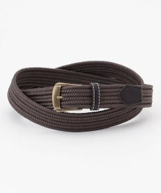 JOSEPH ABBOUD 【キングサイズ・イタリア素材・ストレッチ・日本製】ソリッドメッシュ ベルト