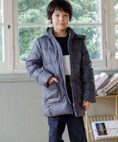 J.PRESS KIDS 【140-170cm】【撥水】50Dタフタ ダウンコート