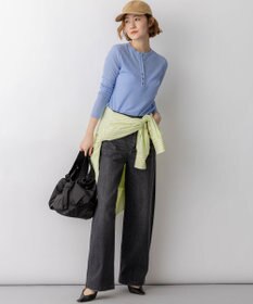 23区 【一部先行予約/VERY掲載】CANCLINI シャーティング ベーシックシャツ