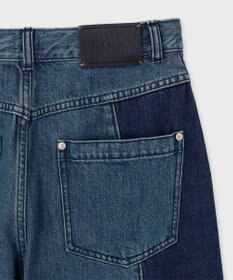 Paul Smith パネル インディゴ デニムトラウザーズ