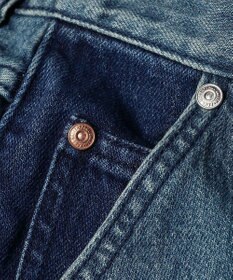 Paul Smith パネル インディゴ デニムトラウザーズ