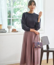 ANY SIS 【洗える】ショート丈 プルオーバー