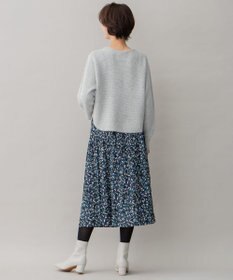 自由区 L 【洗える】シャイニールレックス ドルマンスリーブニット