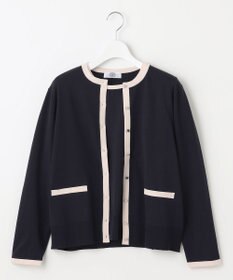 J.PRESS LADIES L 【洗える・ニットセット】TRIM TWIN ニット