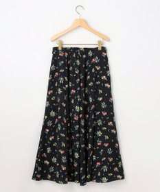 組曲 S 【先行予約】クラッシックフラワープリント フレアスカート