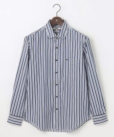 JOSEPH ABBOUD 【オーガニックコットン・柔らかな肌触り】カラーストライプ シャツ