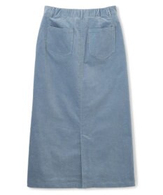 UNFILO ストレッチコーデュロイ Iラインスカート