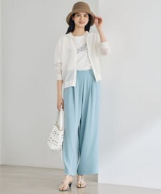 自由区 【UVカット・洗える】リボンブレード ハット