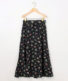 組曲 S 【先行予約】クラッシックフラワープリント フレアスカート