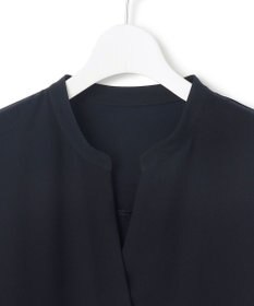 23区 L 【Lサイズ限定/吸水速乾/UVカット/接触冷感/】ストレッチジョーゼット 半袖ワンピース