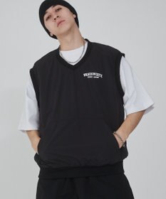 WEGO ナイロンVネックベスト