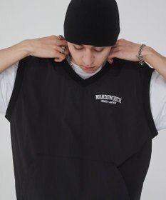 WEGO ナイロンVネックベスト