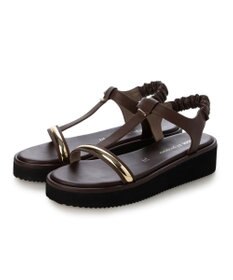 MODE ET JACOMO <MODE ET JACOMO>柔らか厚底ストラップサンダル