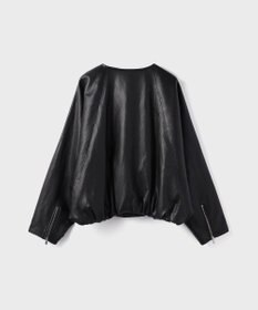 GRACE CONTINENTAL フェイクレザーライダース