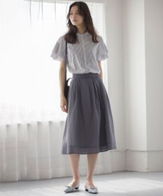 組曲 S カラーボイル フレアスカート