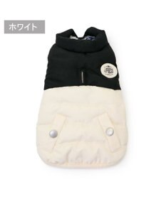 PET PARADISE J.PRESS バイカラーベスト 《ホワイト》 中型犬